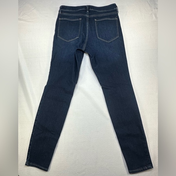 Athelta Sculptek Skinny Jeans Dark Wash Size 10 Slimming - Picture 2 of 8